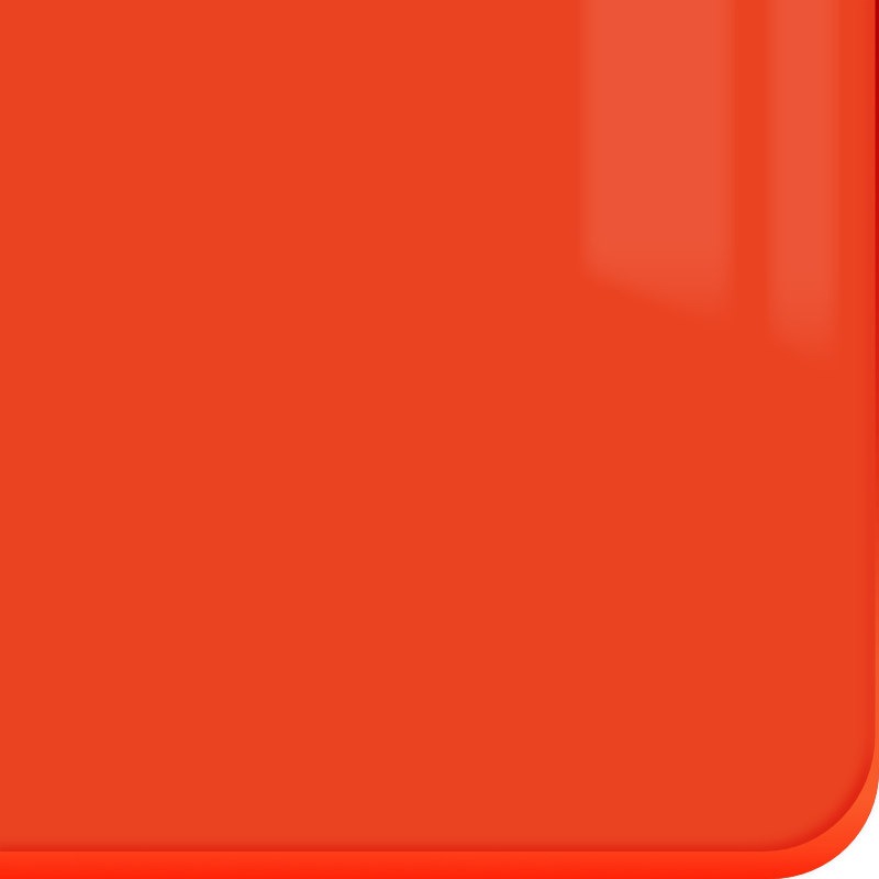 Lava Orange Fluorescent Perspex® 3T19