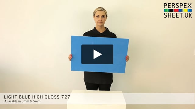 Blue Gloss Perspex® Sheet 727