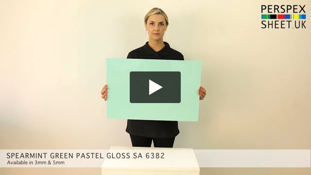 Spearmint Green Gloss Perspex® SA-6382