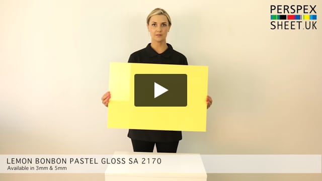 Lemon Bonbon Gloss Perspex® SA-2170